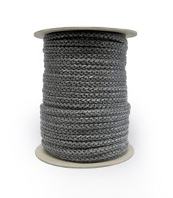 Snor gp 12 mm myk sort 50m-1100°C