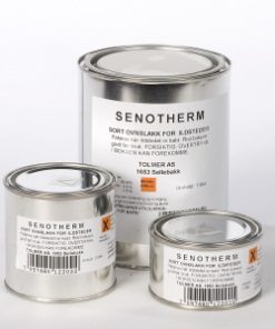 Ovnslakk senotherm sort 1000 ml