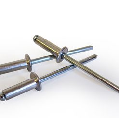 Blindnagle rustfri 3,2x12mm 500stk