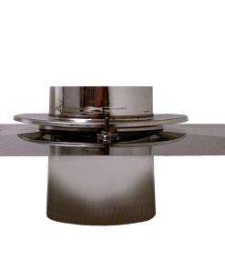 Dekkplate ventilert topp Ø150