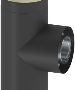 T-Rør Ø150 halv-iso