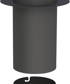 Konsoll for ettermontering 500mm Ø150 hel-iso