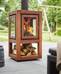 Utepeis RB-1230 Mobile XL, glass 4 sider, Quaruba