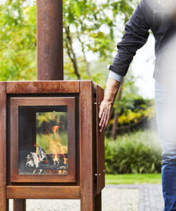 Utepeis RB-1319 Large Wall Mobile, glass 3 sider, Quaruba