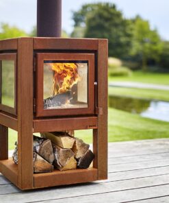 Utepeis RB-1220 Mobile Large, glass 4 sider, Quaruba